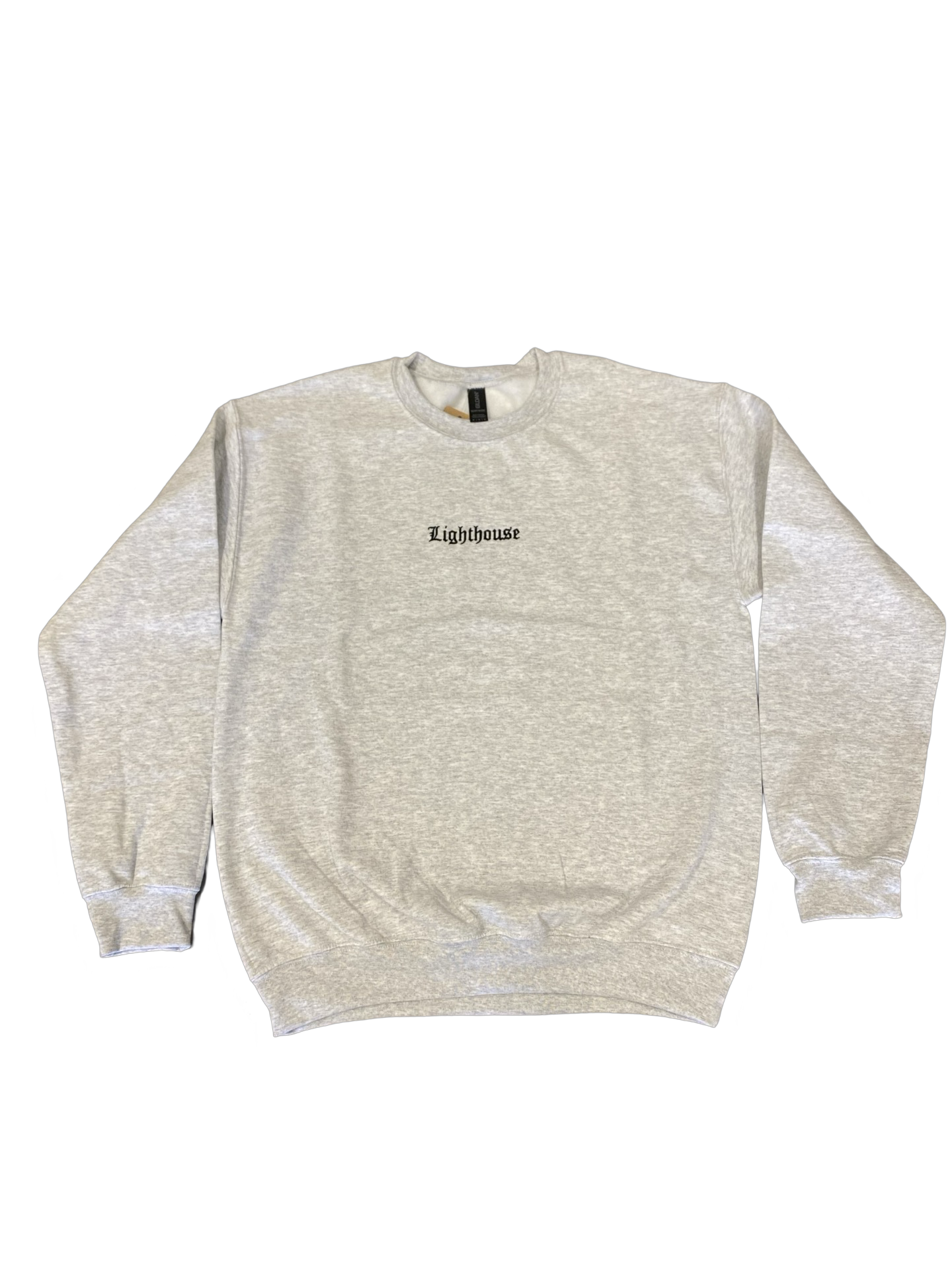 Lighthouse Old English Crewneck