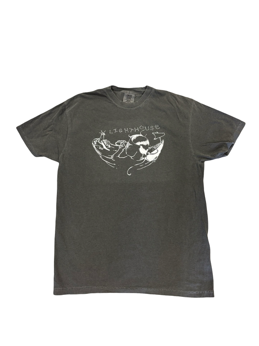 Lighthouse Looking Glass T shirt