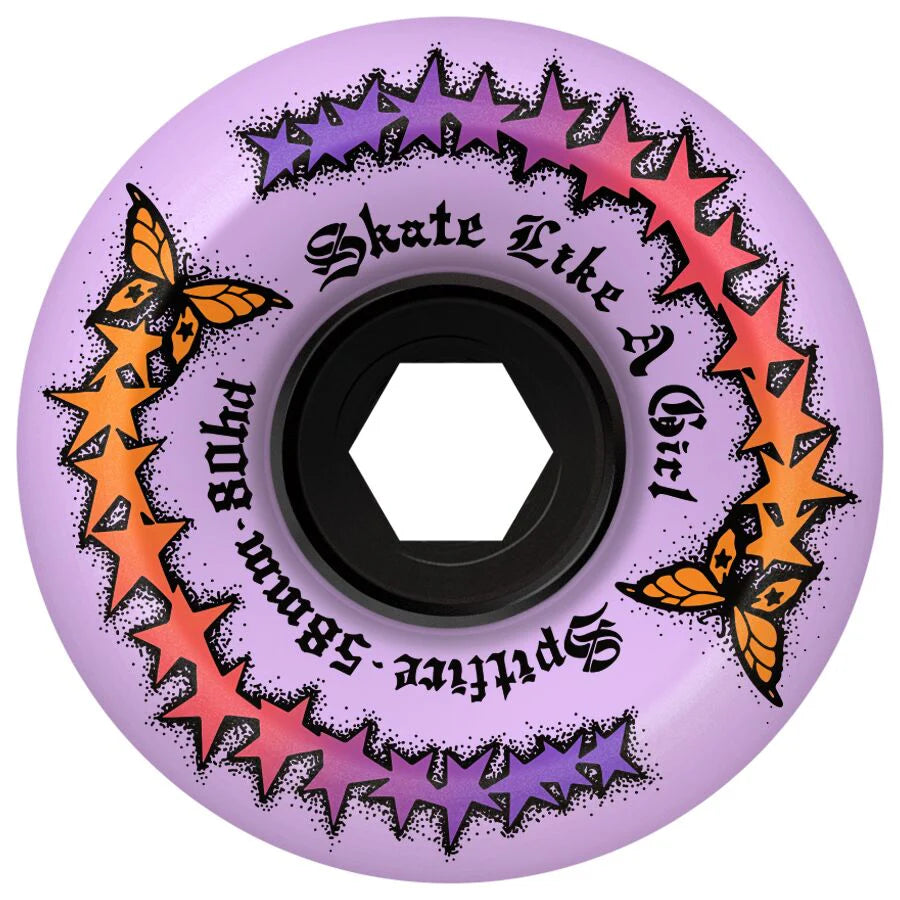 Spitfire 80HD Skate Like a Girl 58mm – Lighthouse Skate Shop Spitfire 80HD Skate Like a Girl 58mm – Lighthouse Skate Shop