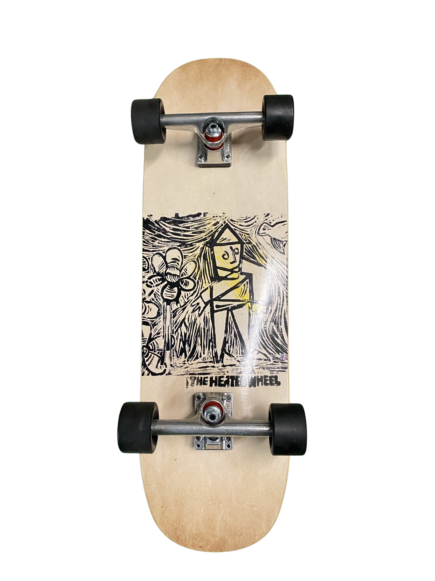 The Heated Wheel Cruiser Board Complete