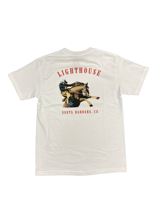 Lighthouse Cowboy Cropped Tee
