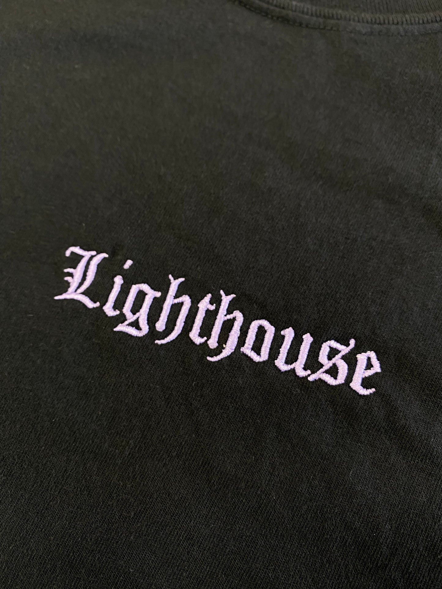 Lighthouse Embroidered T-shirt