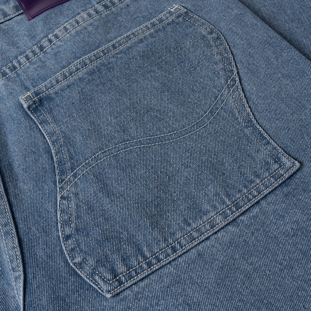 Dime Baggy Denim Pant Blue Washed