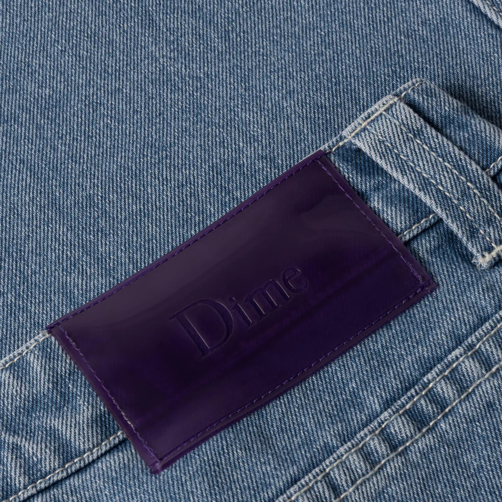 Dime Baggy Denim Pant Blue Washed