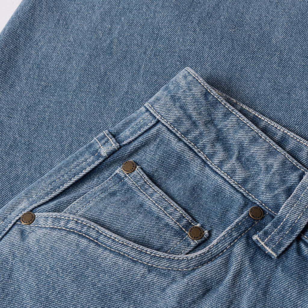 Dime Baggy Denim Pant Blue Washed