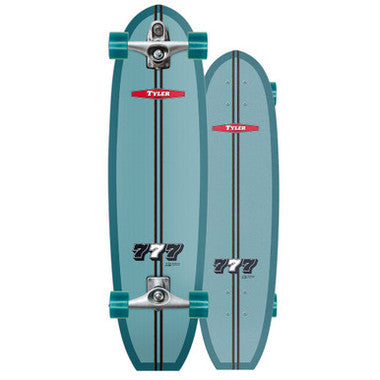 Carver C7 Raw 36.5“ Tyler ”777“ Surfskate Complete