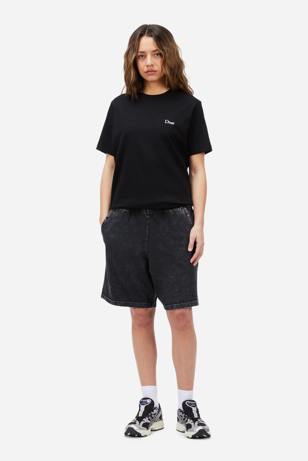 Dime Cursive Small Logo T Shirt
