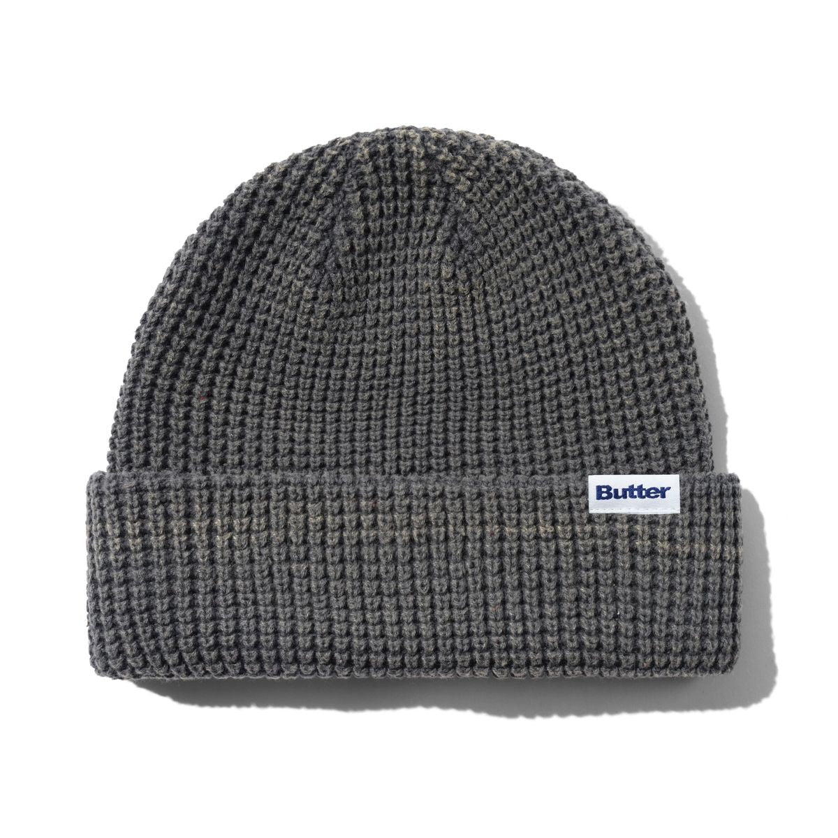 Butter Distress Waffle Beanie