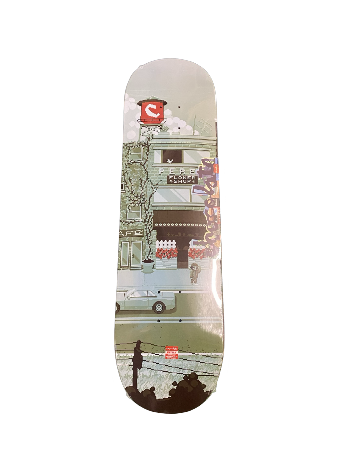 Chocolate Perez Pixel City Deck 8.4