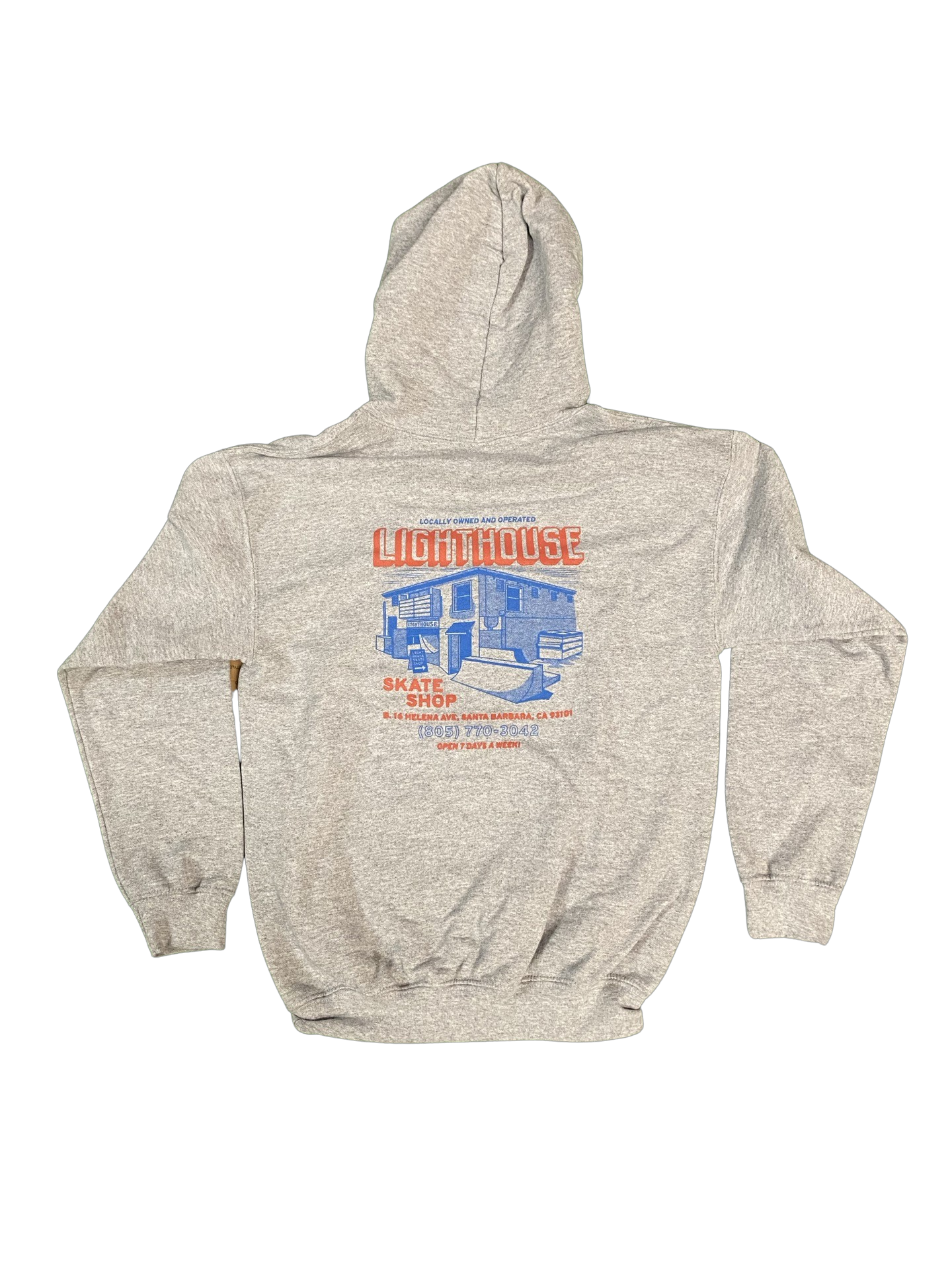 Lighthouse Store Front Youth Hoodie