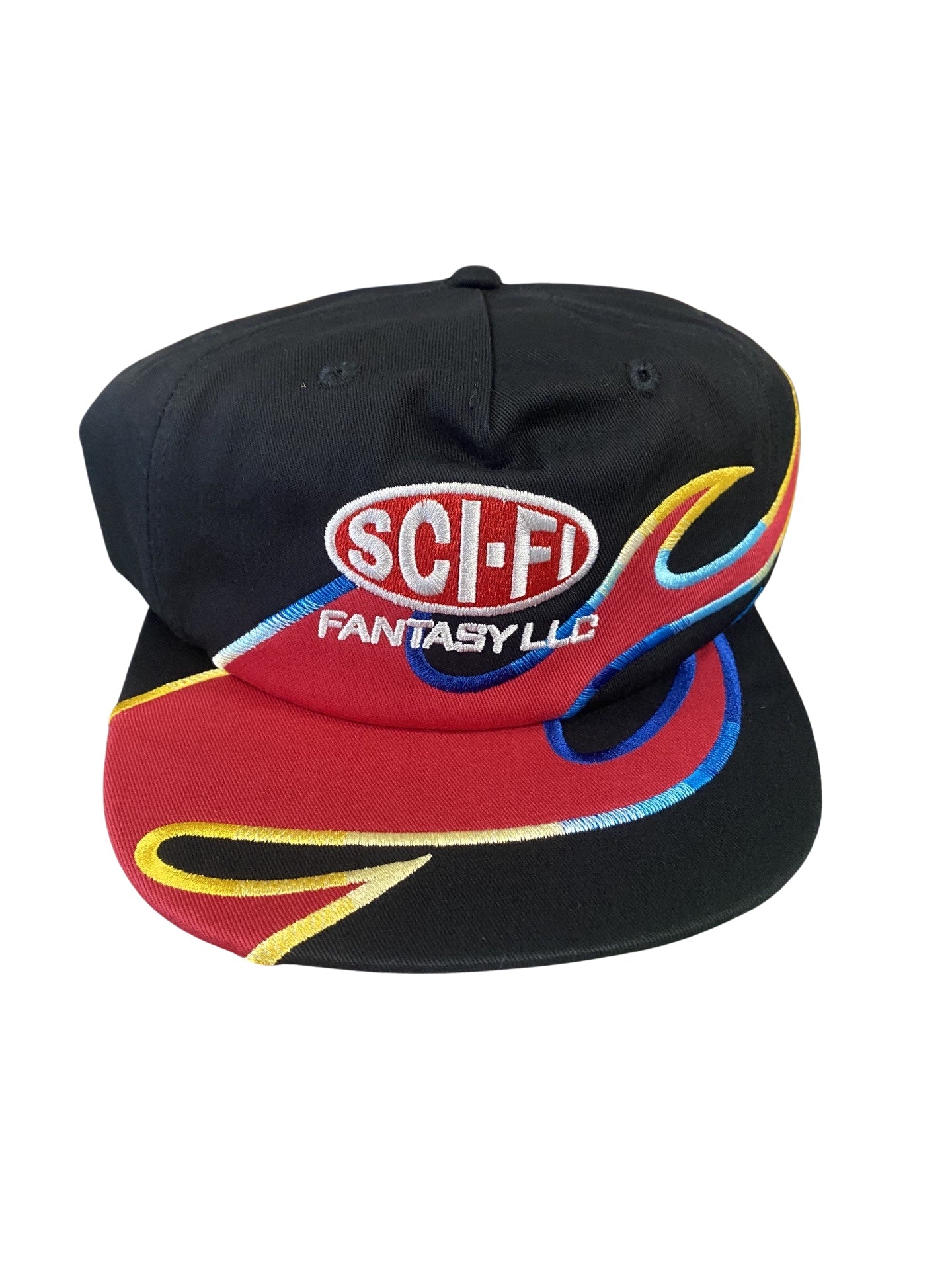 Sci Fi Fantasy Flame Hat