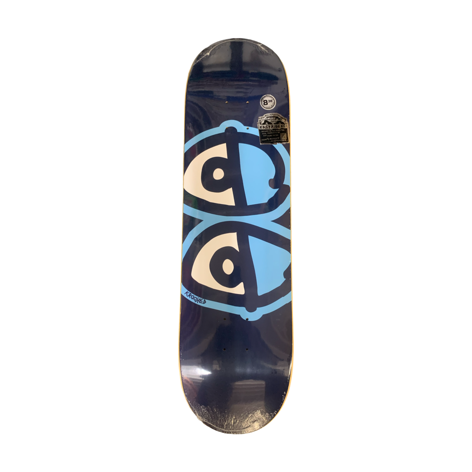 easy rider snowboard shop Krooked Eyes Easy Rider Deck – Lighthouse Skate Shop