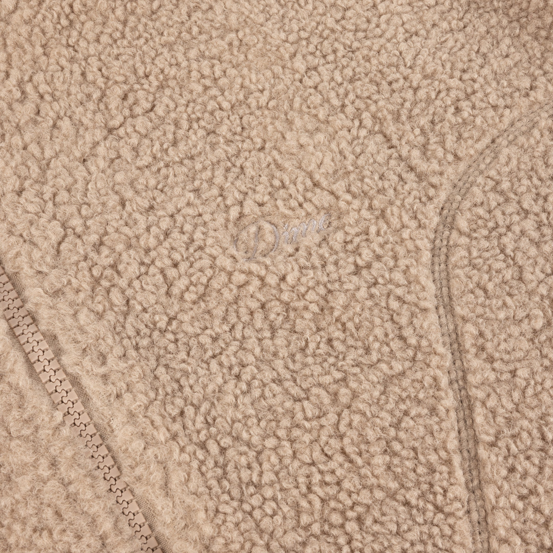 Dime Polar Fleece Sherpa Zip