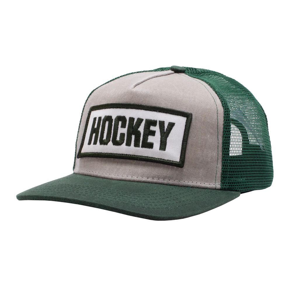 Hockey Hockey Truck Stop Hat Green