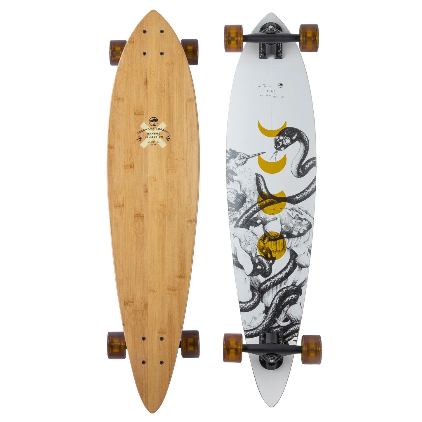 Arbor Bamboo Fish 37in Complete