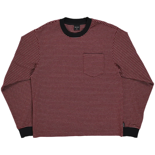 Quasi Linescreen Long Sleeve Pocket Tee