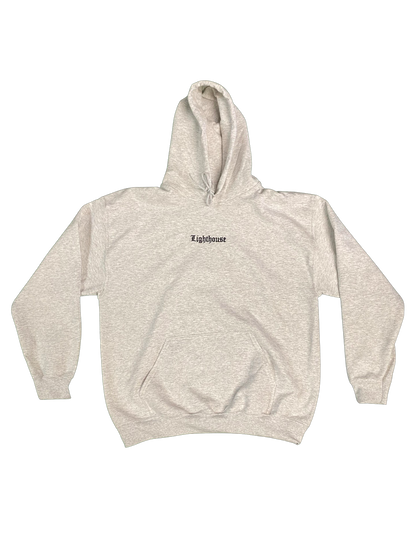 Lighthouse Old English Hoodie