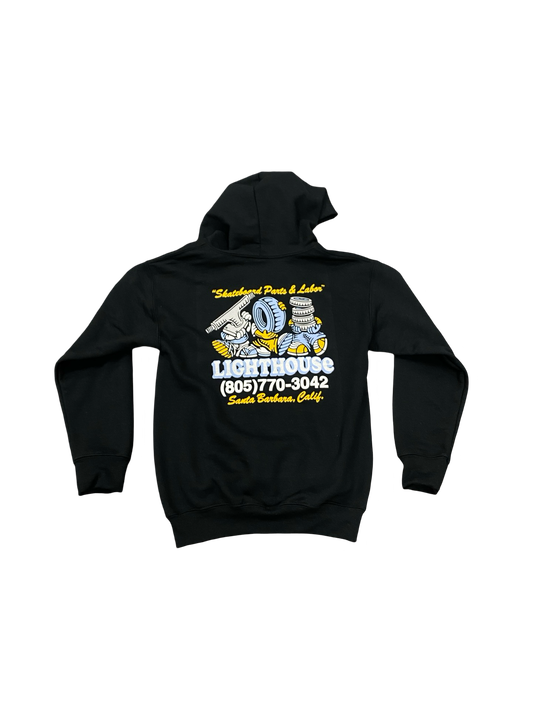 Lighthouse Parts and Labor Hoodie Youth