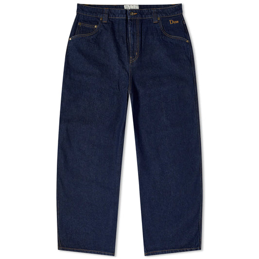 Dime Classic Relaxed Denim Pants Dark Blue