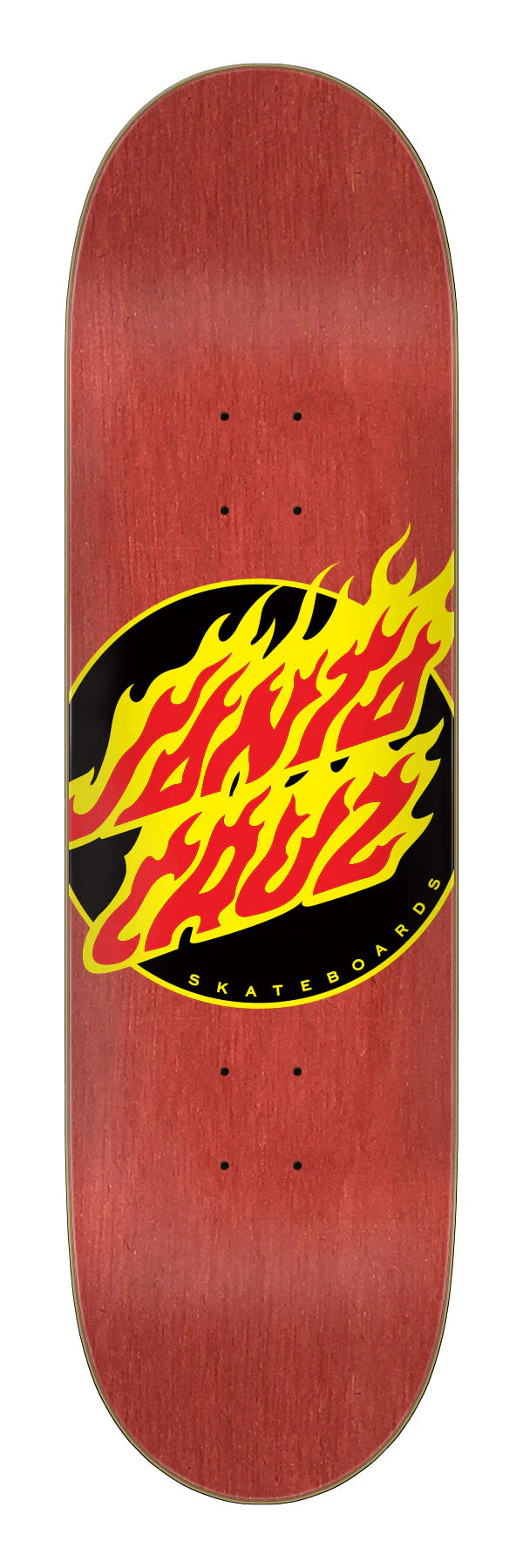 7.25in Flame Dot Santa Cruz Kids Skateboard Deck