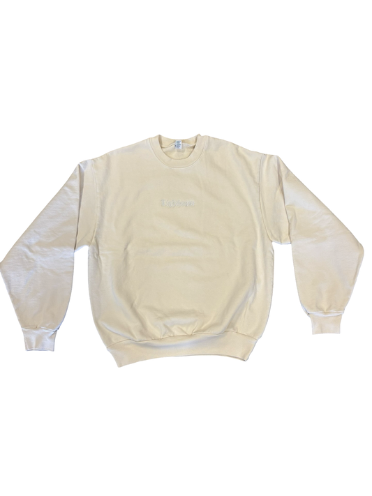 Sudadera con capucha con faro bordado