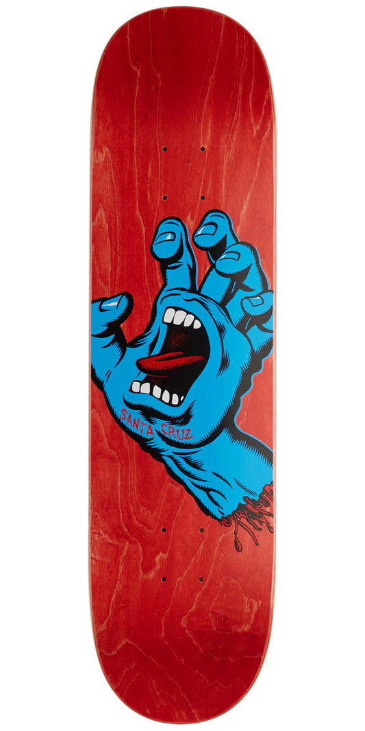 Santa Cruz Screaming Hand Deck 8.0