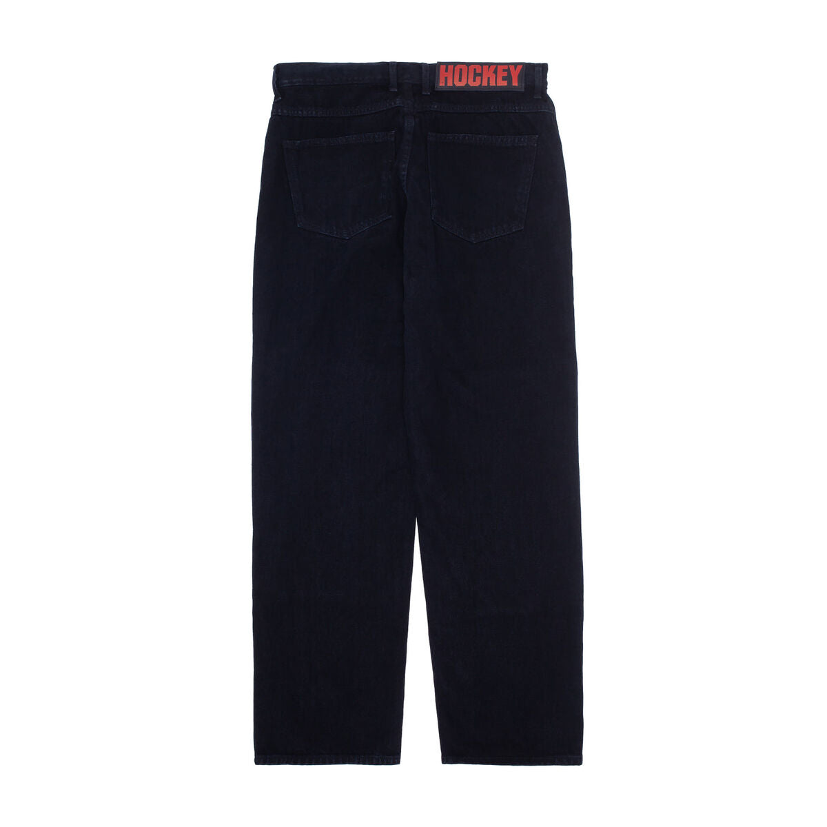 Hockey Double Knee Black Jeans