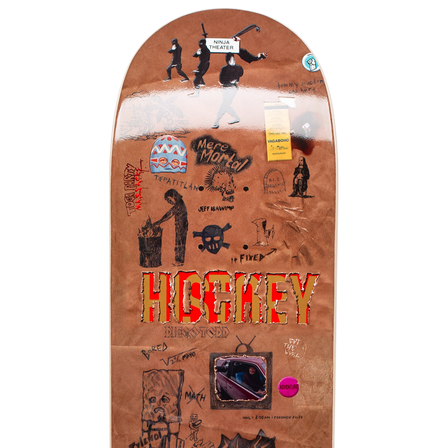 Hockey Paper Cover Diego Todd Shape 2 Deck