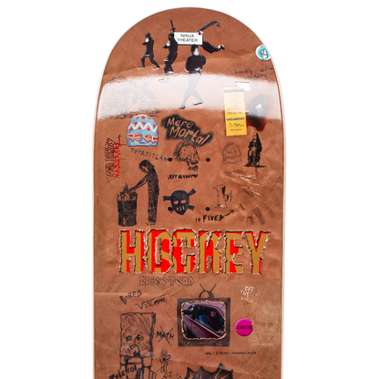 Hockey Paper Cover Diego Todd Shape 2 Deck