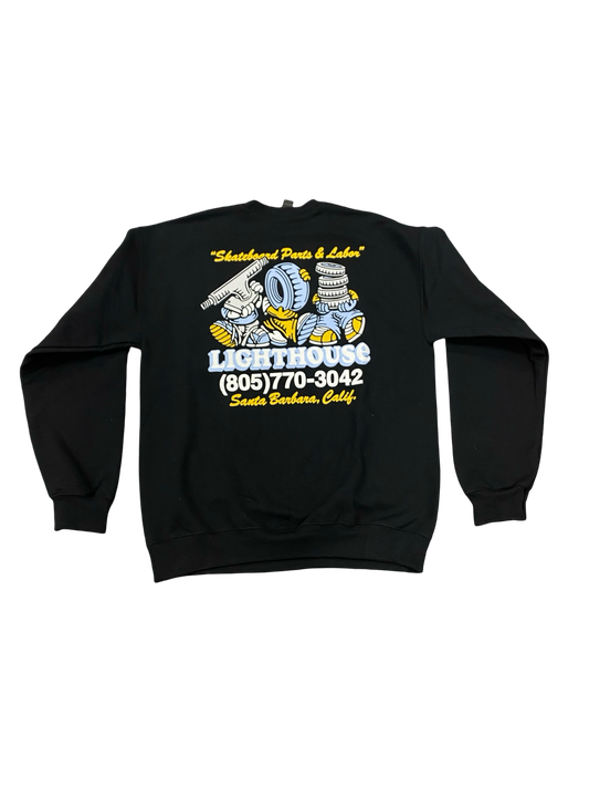 Lighthouse Parts and Labor Crewneck