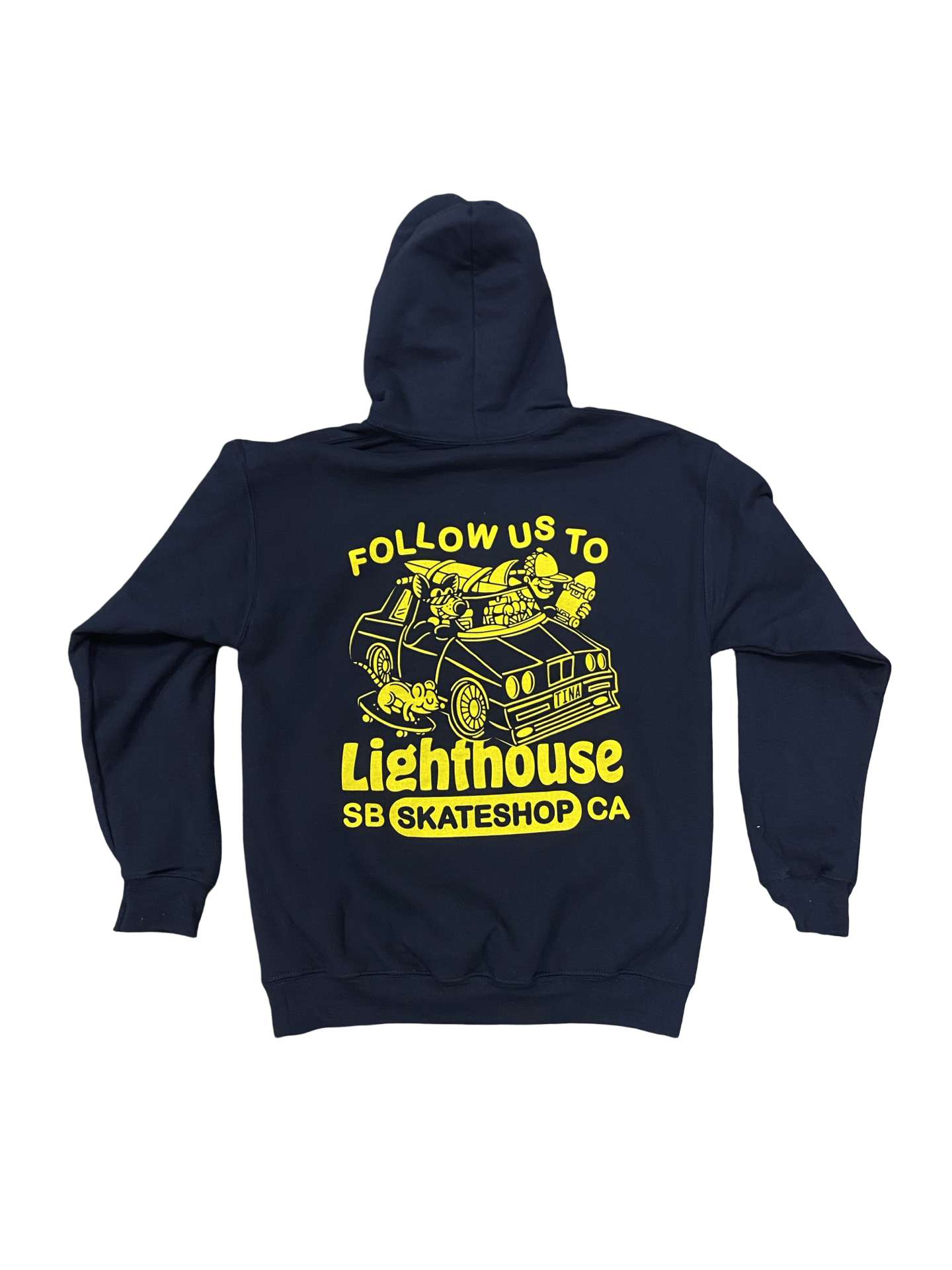 Lighthouse Follow Us Hoodie