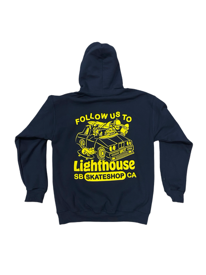 Lighthouse Follow Us Hoodie