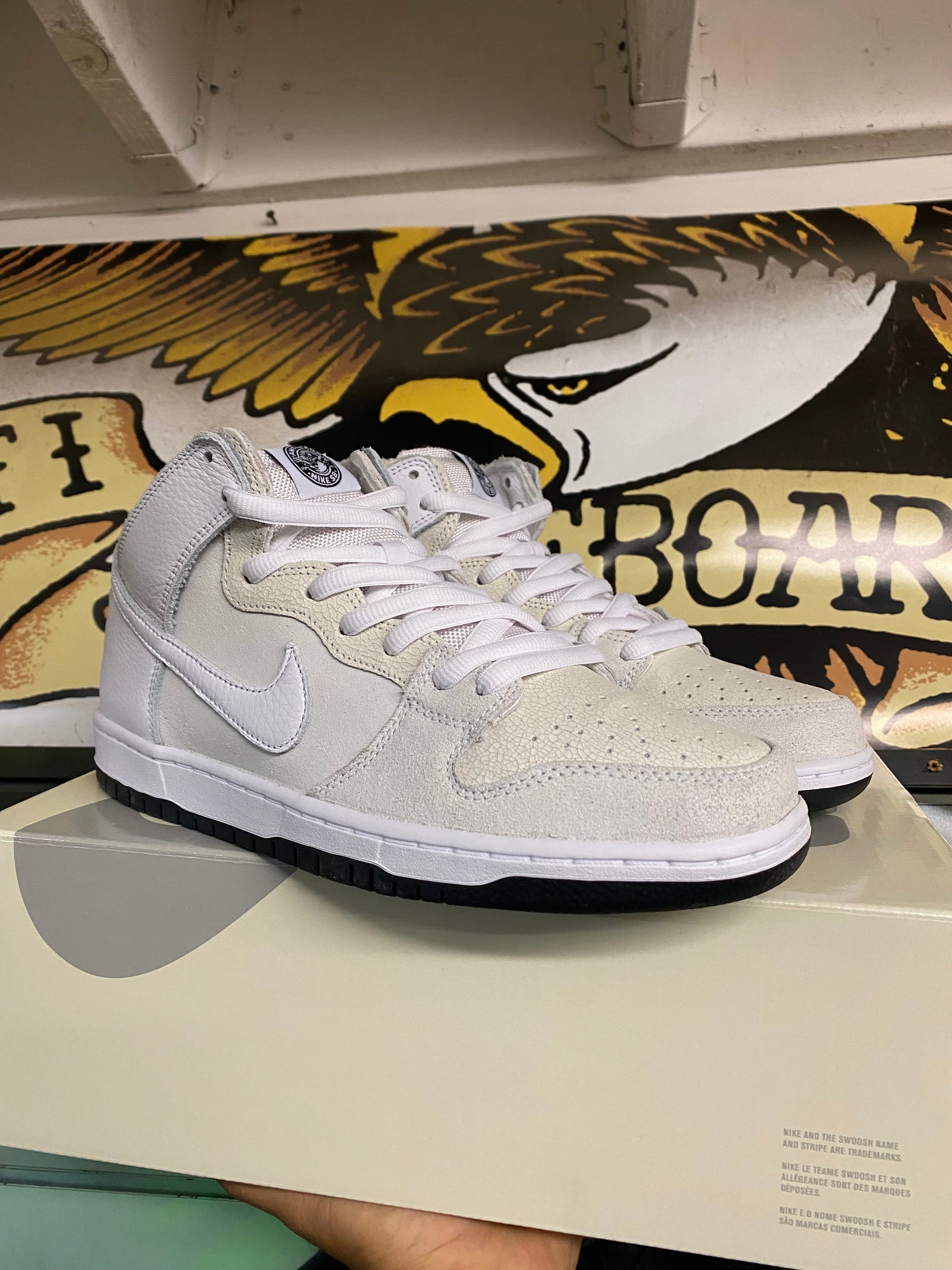 Nike Dunk High Silver High Top Nikes Metallic Nike High Dunk Pro