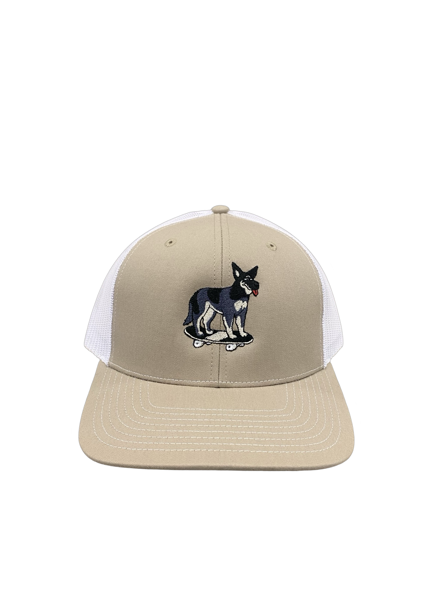 Lighthouse Tina Trucker Hat Tan/White