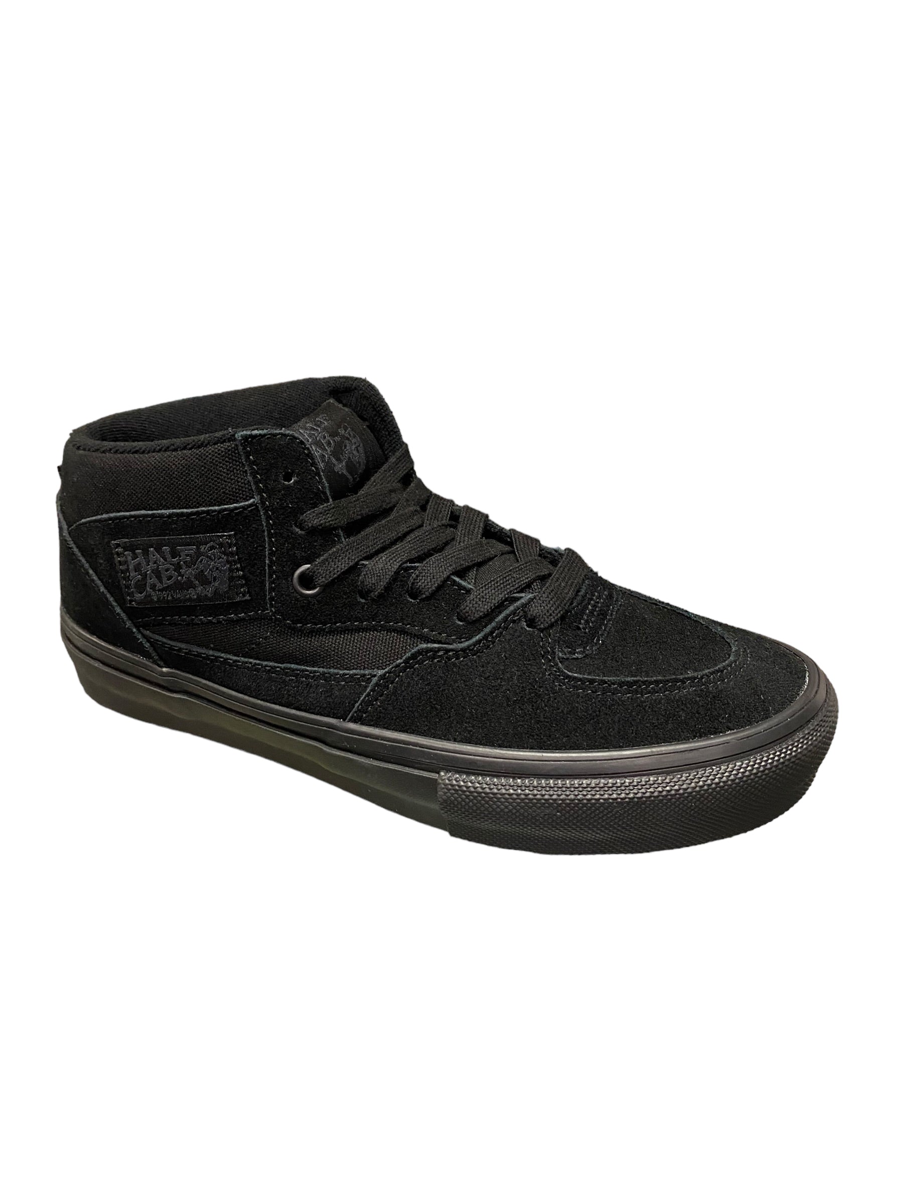 All black vans half cab best sale