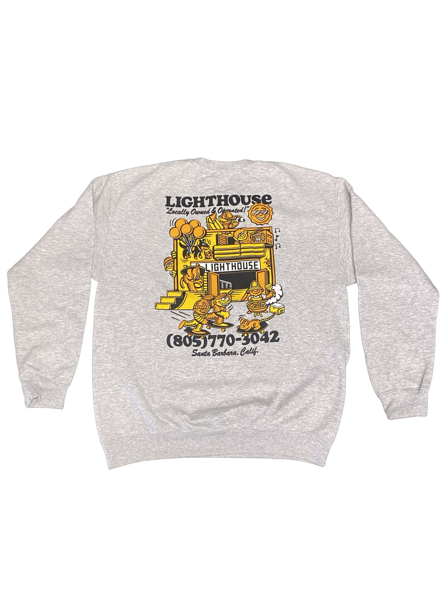 Lighthouse Store Front 2.0 Crewneck