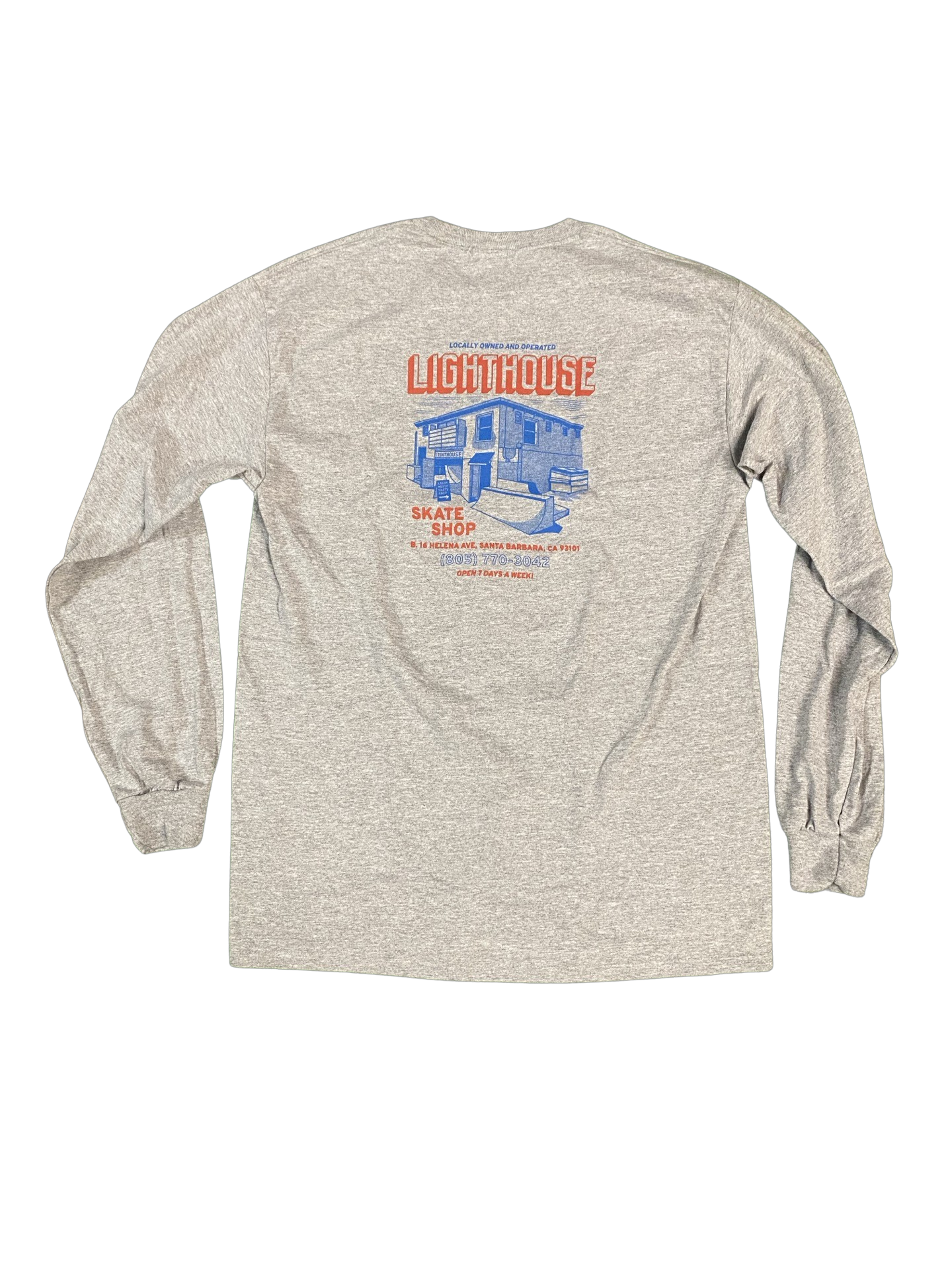 Lighthouse Store Front Long Sleeve Shirt