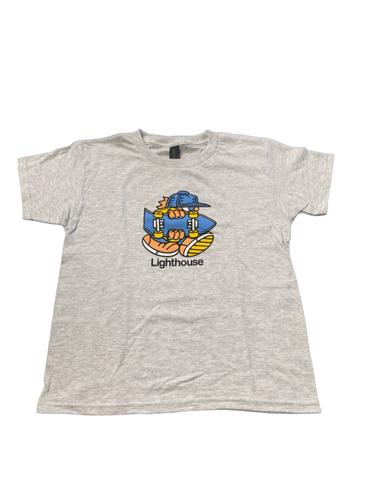 Lighthouse Skater Youth T Shirt