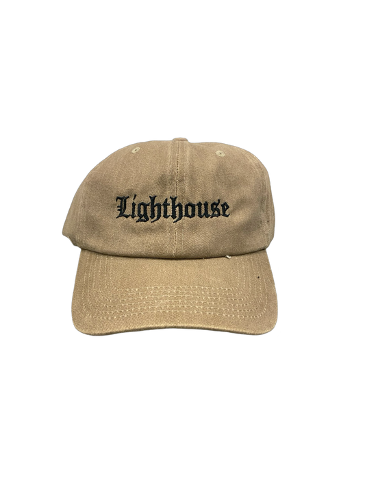 Lighthouse Old English Hat Washed Tan