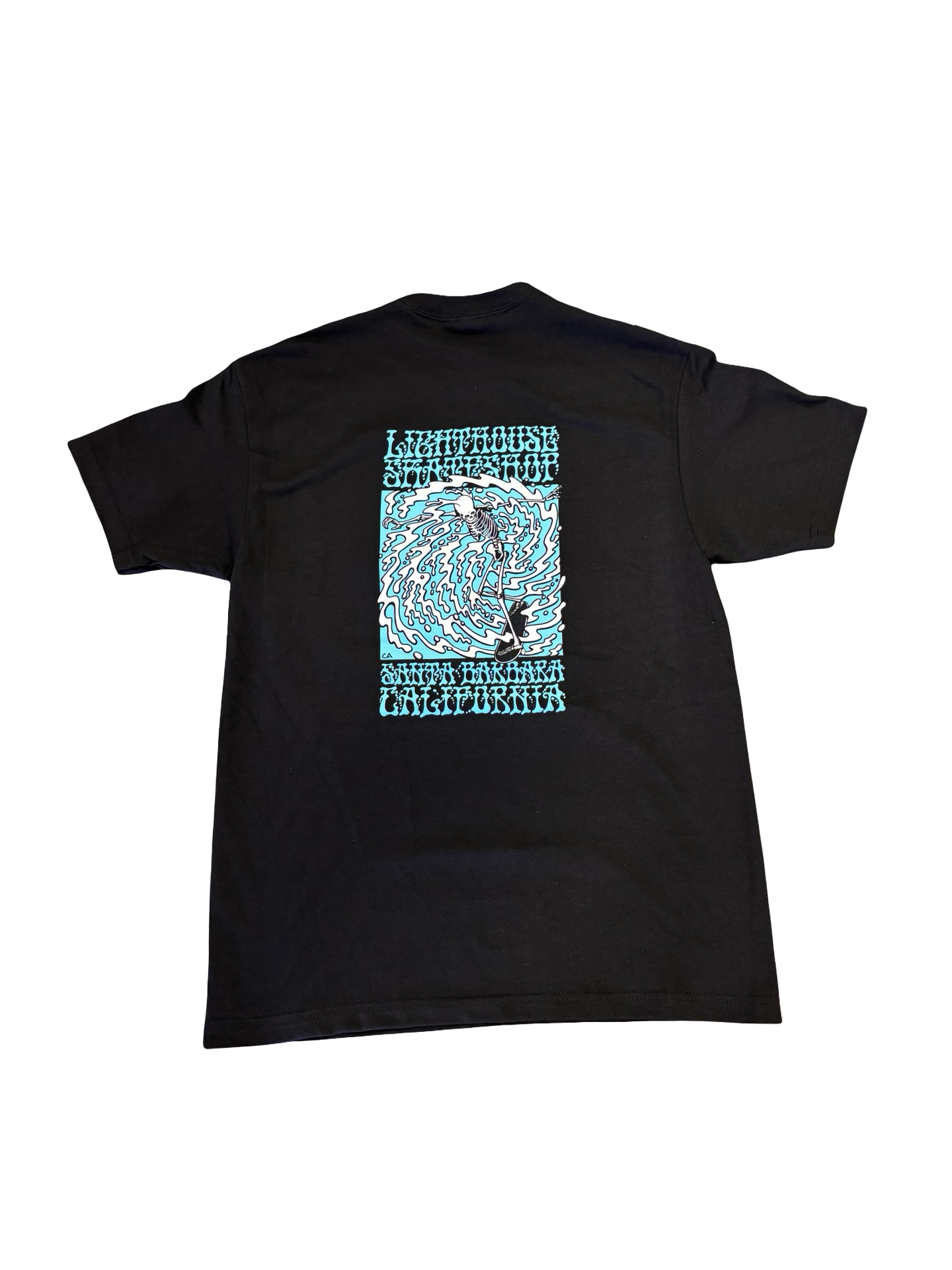Camiseta esqueleto del faro