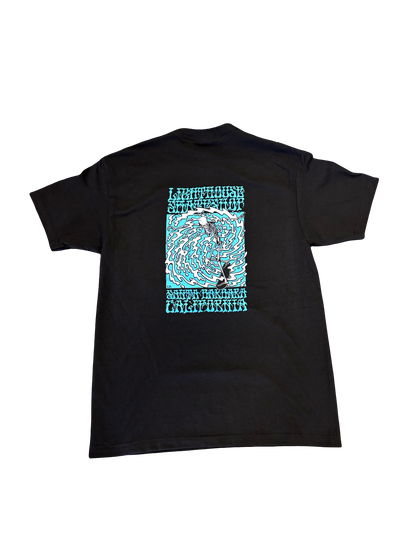 Camiseta esqueleto del faro