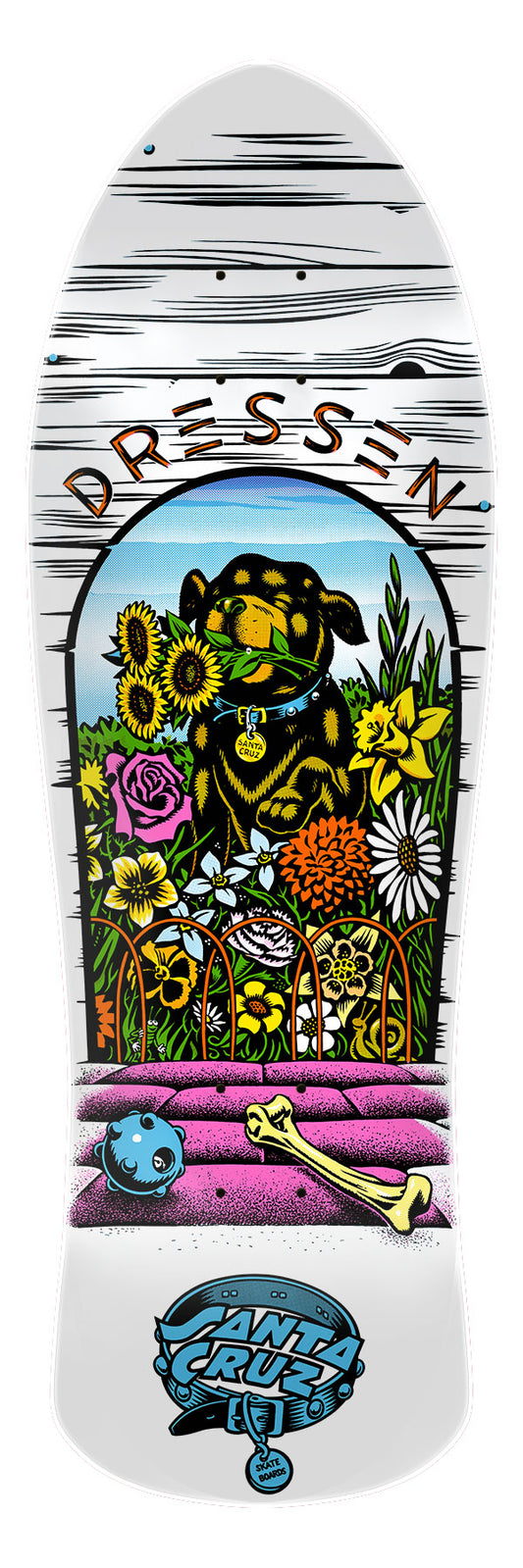 Santa Cruz Dressen Pup Reissue Deck