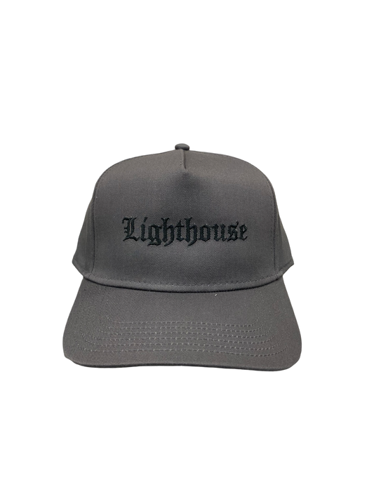 Lighthouse Old English Cap Grey