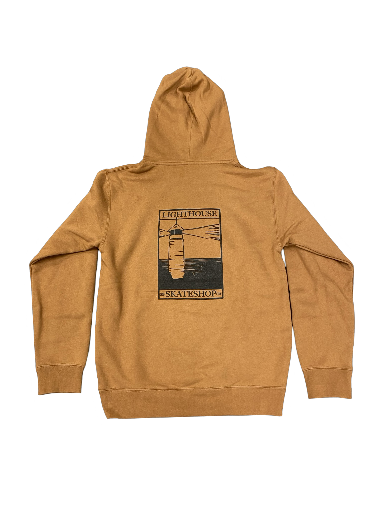 Lighthouse Linocut Heavyweight Hoodie