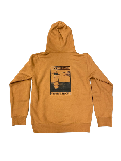 Lighthouse Linocut Heavyweight Hoodie