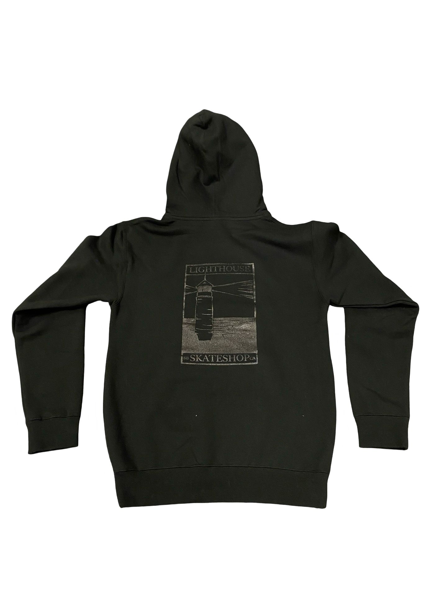 Lighthouse Linocut Heavyweight Hoodie