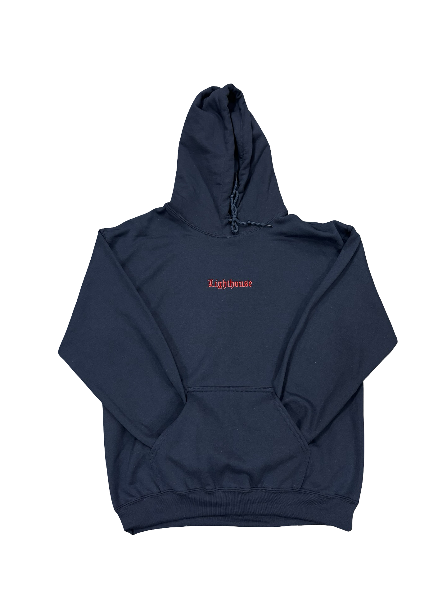 Lighthouse Old English Hoodie