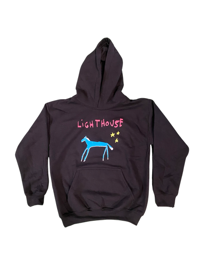 Lighthouse Horsie Youth Hoodie