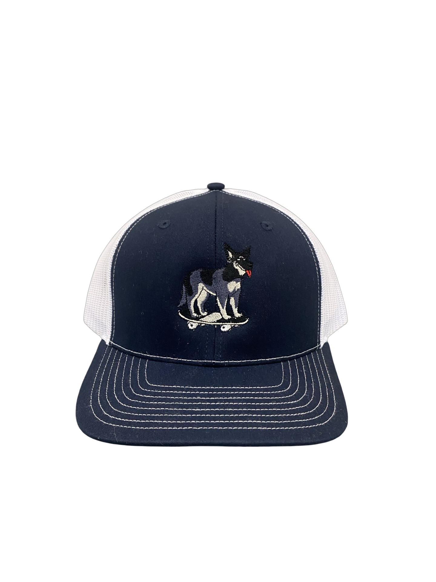 Lighthouse Tina Trucker Hat Navy/White