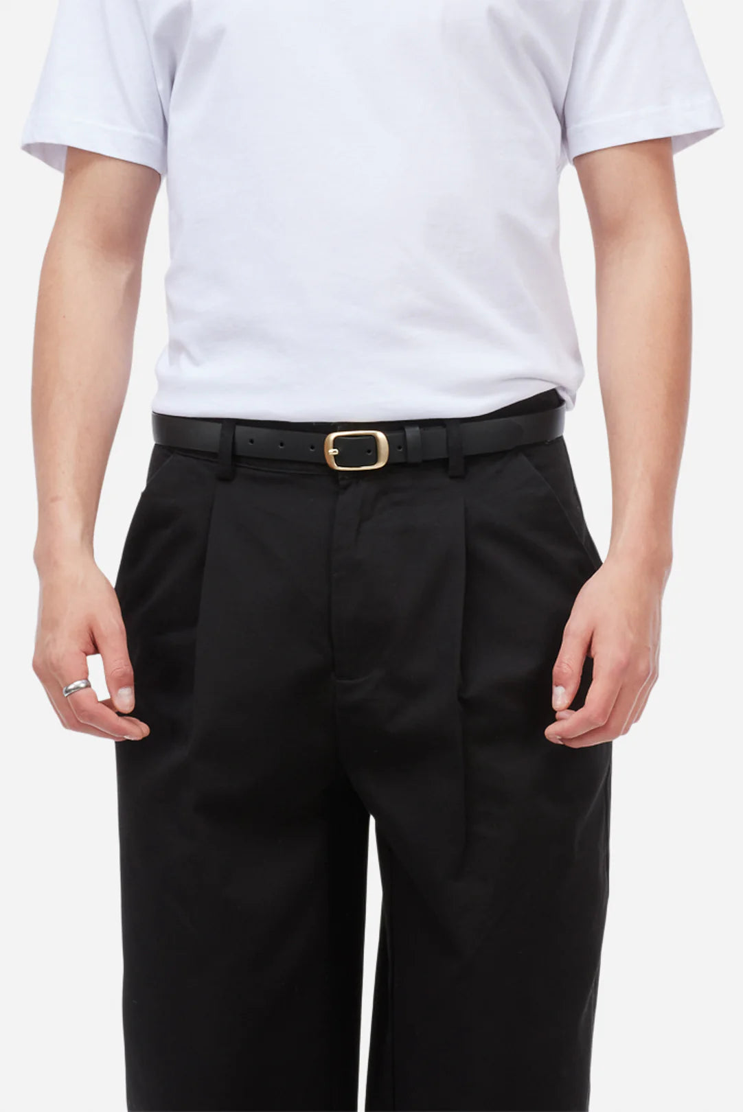 Dime Dress Leather Belt